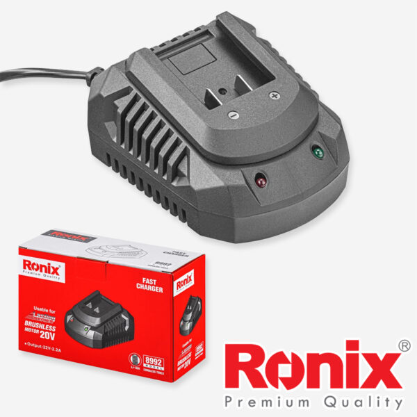 Cargador Rápido para Taladro 20V 2.2A 110V